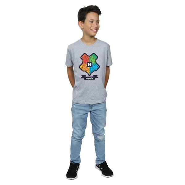 Harry Potter Boys Hogwarts Junior Crest T-Shirt