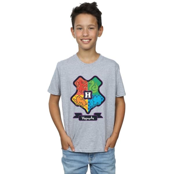 Harry Potter Boys Hogwarts Junior Crest T-Shirt