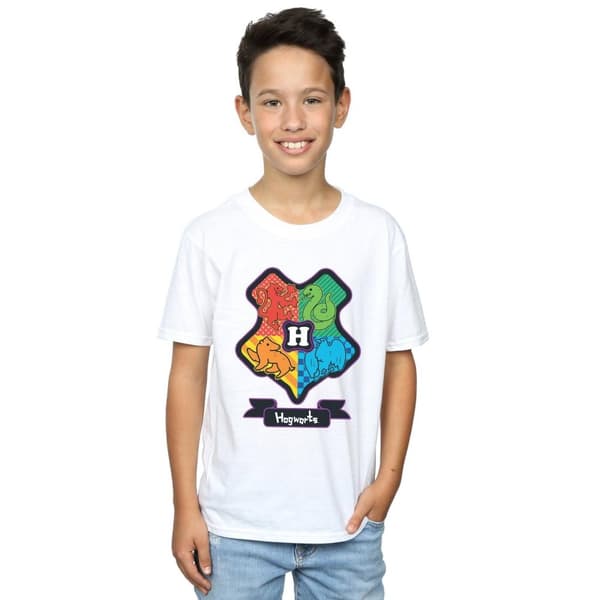 Harry Potter Boys Hogwarts Junior Crest T-Shirt