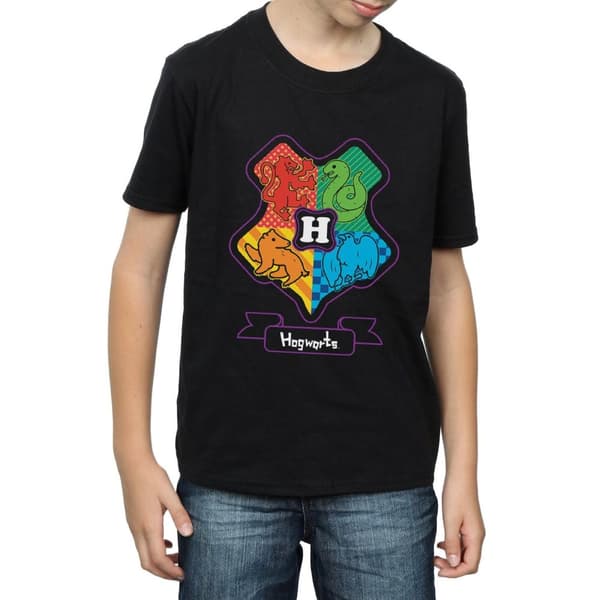 Harry Potter Boys Hogwarts Junior Crest T-Shirt