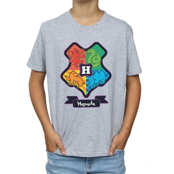 Harry Potter Boys Hogwarts Junior Crest T-Shirt