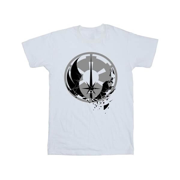 Star Wars Mens Obi-Wan Kenobi Fractured Logos T-Shirt