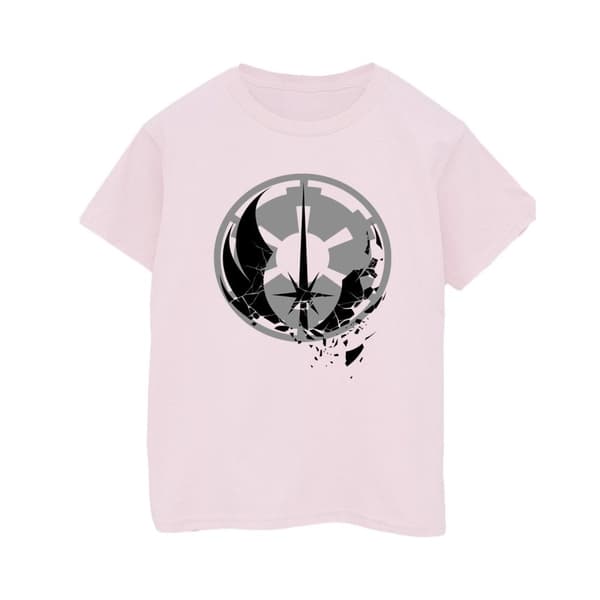 Star Wars Mens Obi-Wan Kenobi Fractured Logos T-Shirt