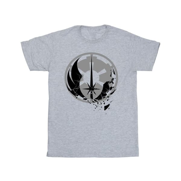Star Wars Mens Obi-Wan Kenobi Fractured Logos T-Shirt