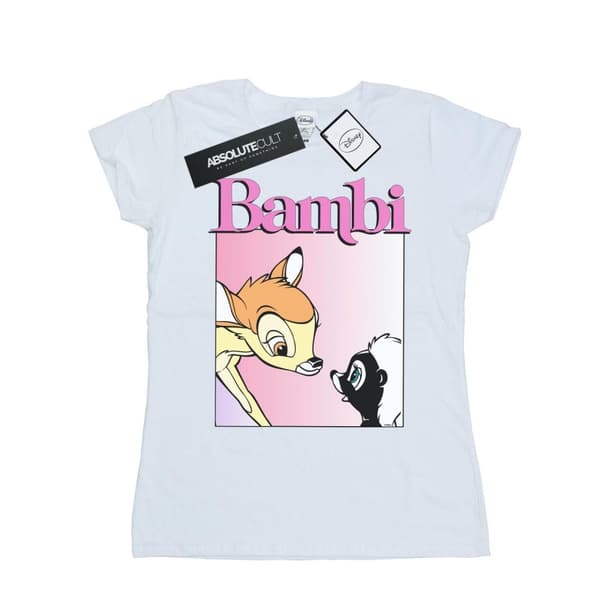 Disney Dam/Tjej Bambi Nice To Meet You - T-shirt i bomull