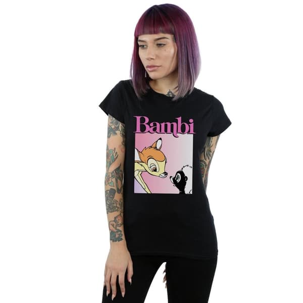 Disney Dam/Tjej Bambi Nice To Meet You - T-shirt i bomull