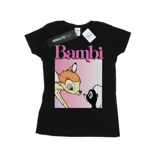 Disney Dam/Tjej Bambi Nice To Meet You - T-shirt i bomull