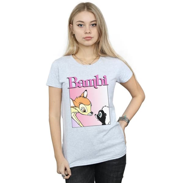 Disney Dam/Tjej Bambi Nice To Meet You - T-shirt i bomull