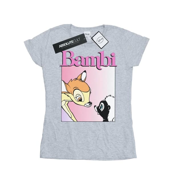 Disney Dam/Tjej Bambi Nice To Meet You - T-shirt i bomull