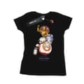 Pikkukuva 1 / 3: Star Wars: The Rise of Skywalker Womens/Ladies Star Wars The Rise Of Skywalker Droids Illustration Cotton T-Shirt