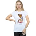 Miniatyrbillede 2 af 3: Star Wars: The Rise of Skywalker Womens/Ladies Star Wars The Rise Of Skywalker Droids Illustration Cotton T-Shirt