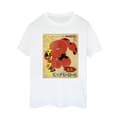 Miniatyrbilde 1 av 3: Disney Womens/Ladies Big Hero 6 Baymax Baymax Newspaper Cotton Boyfriend T-Shirt