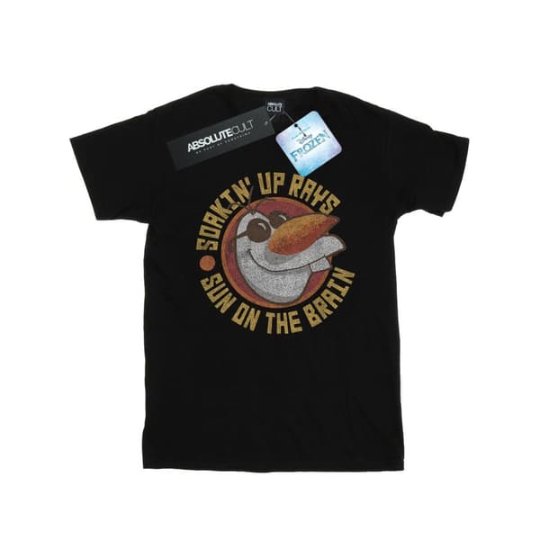 Disney Frozen Olaf Sun On The Brain T-shirt i bomull för flickor