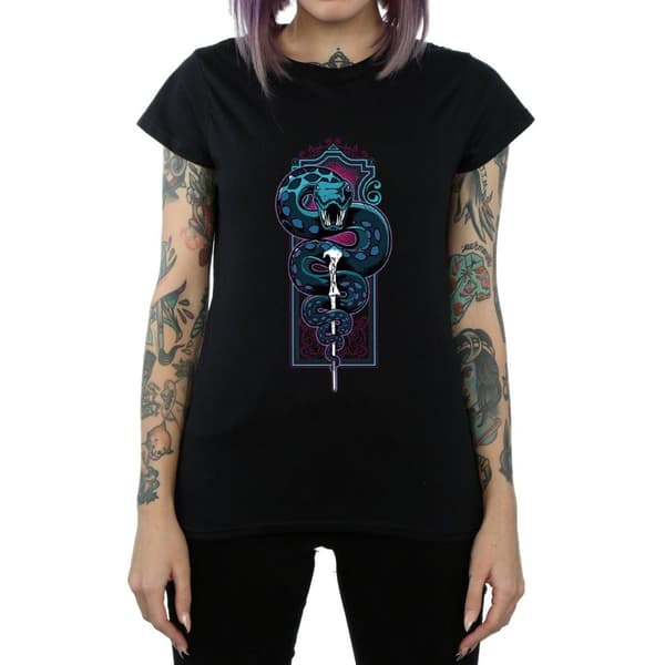 Harry Potter Neon Nagini - bomulls-T-shirt för damer/damer