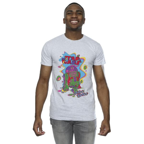 Star Wars Mens R2D2 Pop Art T-Shirt
