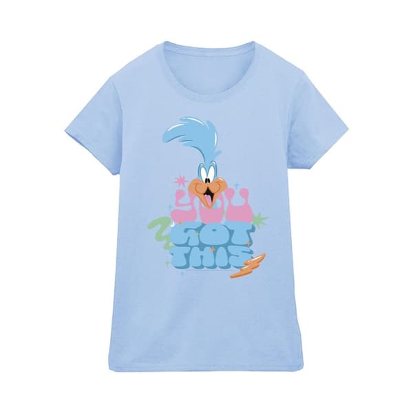Looney Tunes Dam/Tjej Roadrunner You Got This - T-shirt i bomull