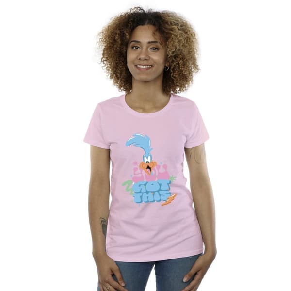 Looney Tunes Dam/Tjej Roadrunner You Got This - T-shirt i bomull