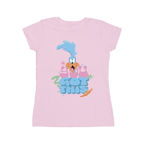 Looney Tunes Dam/Tjej Roadrunner You Got This - T-shirt i bomull