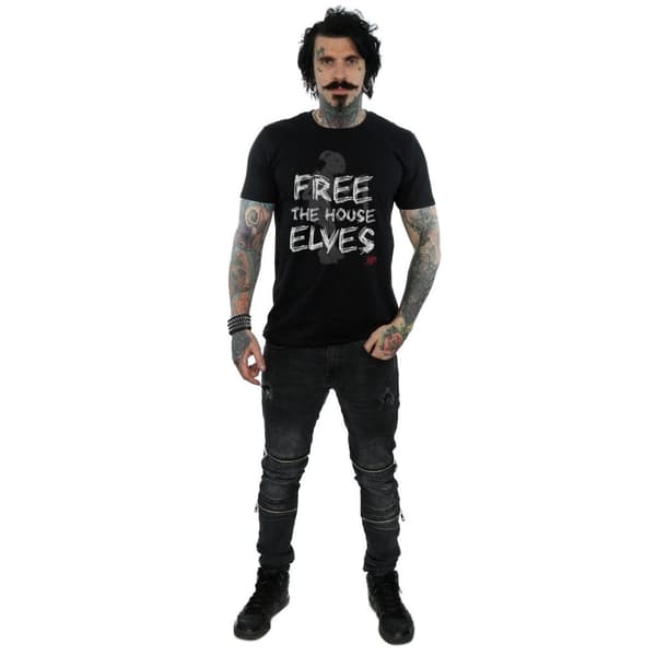 Harry Potter Mens Dobby Free The House Elves T-Shirt