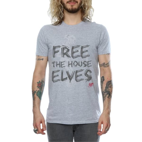 Harry Potter Mens Dobby Free The House Elves T-Shirt