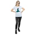 Miniatyrbild 4 av 5: Harry Potter Dam/Tjej Hogwarts Silhuett Bomulls-T-shirt