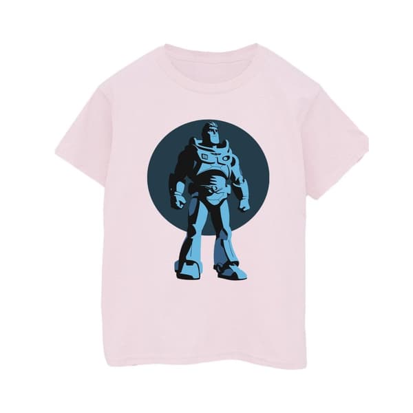 Disney Mens Lightyear Buzz T-shirt med stående cirkel