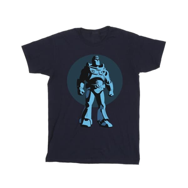 Disney Mens Lightyear Buzz T-shirt med stående cirkel