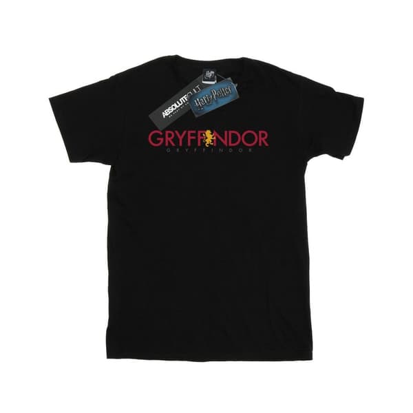Harry Potter Mens Gryffindor Text T-Shirt