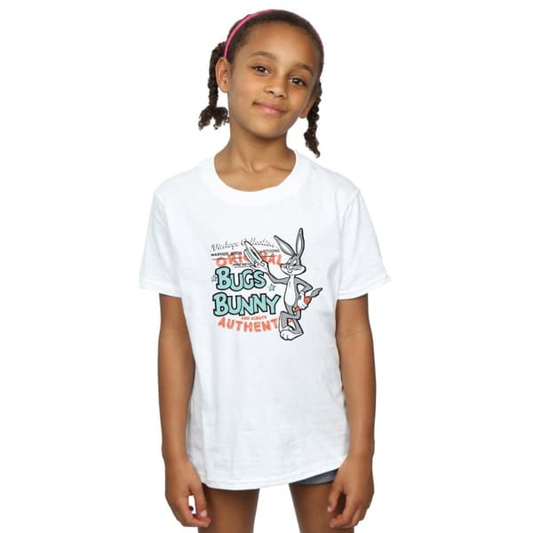 Looney Tunes Girls Vintage Bugs Bunny Cotton T-Shirt