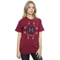 Pikkukuva 2 / 3: Harry Potter Womens/Ladies Christmas Knit Cotton Boyfriend T-Shirt