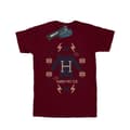 Pikkukuva 1 / 3: Harry Potter Womens/Ladies Christmas Knit Cotton Boyfriend T-Shirt