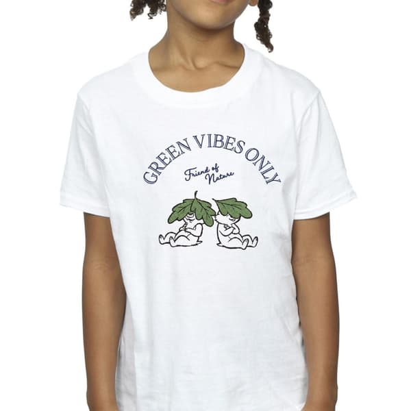 Disney Girls Chip ´n Dale Green Vibes Only Cotton T-Shirt
