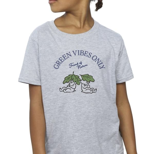 Disney Girls Chip ´n Dale Green Vibes Only Cotton T-Shirt