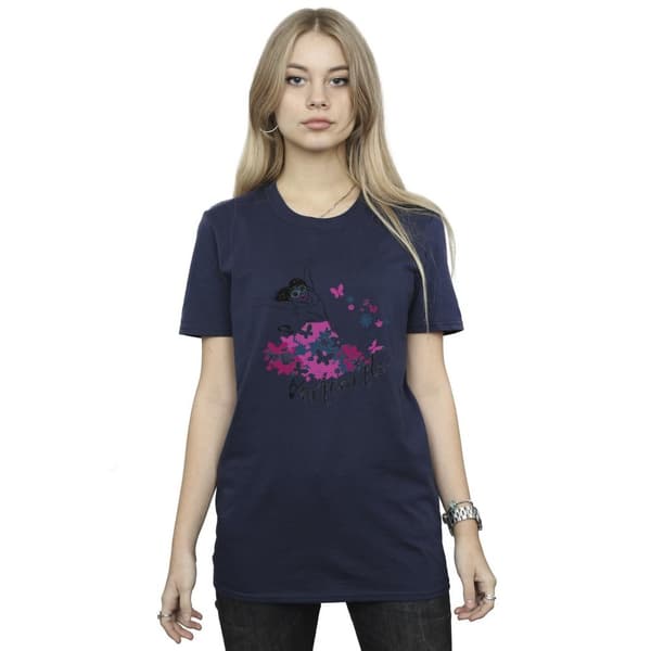 Disney Womens/Ladies Encanto Mirabel Flower Cotton Boyfriend T-Shirt