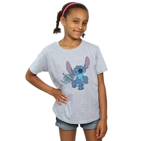 Disney Lilo And Stitch Hypnotized T-shirt i bomull för flickor