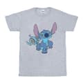 Miniatyrbild 1 av 4: Disney Lilo And Stitch Hypnotized T-shirt i bomull för flickor