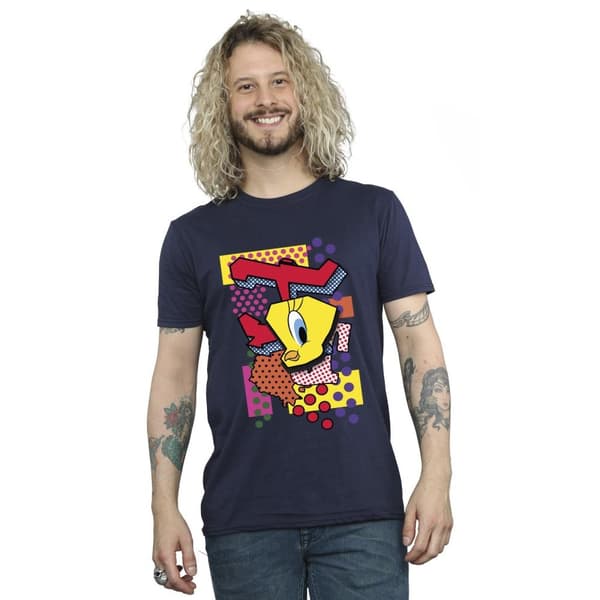 Looney Tunes Tweety Pop Art T-shirt för herrar
