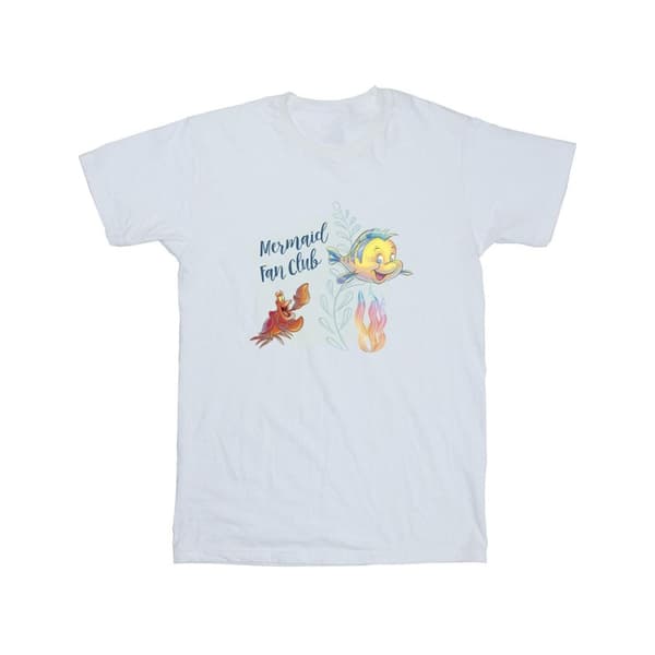 Disney Den lilla sjöjungfruns klubb T-shirt i bomull för flickor