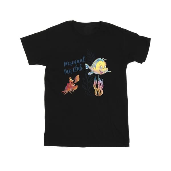 Disney Den lilla sjöjungfruns klubb T-shirt i bomull för flickor