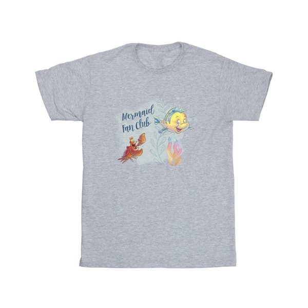 Disney Den lilla sjöjungfruns klubb T-shirt i bomull för flickor