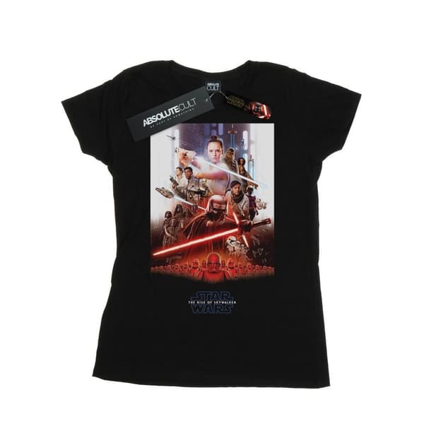 Star Wars: The Rise of Skywalker Womens/Ladies Star Wars The Rise Of Skywalker Poster Cotton T-Shirt