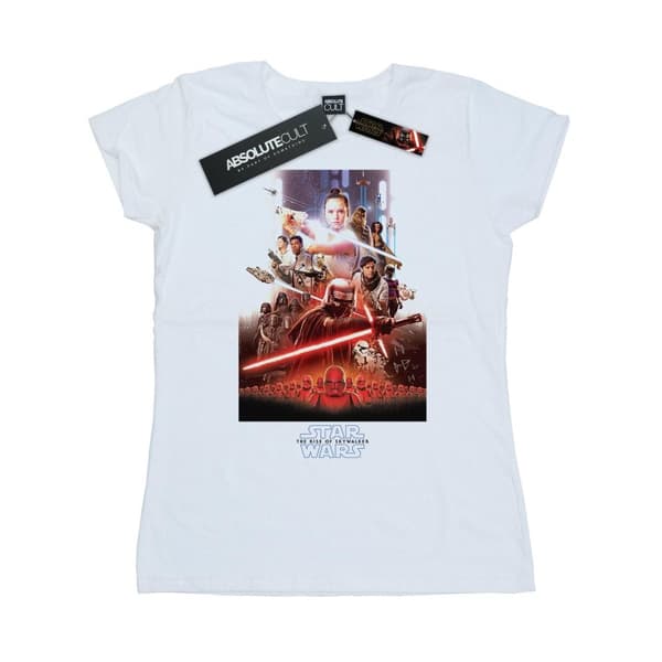 Star Wars: The Rise of Skywalker Womens/Ladies Star Wars The Rise Of Skywalker Poster Cotton T-Shirt