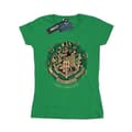 Miniatyrbillede 1 af 5: Harry Potter Womens/Ladies Christmas Wreath Cotton T-Shirt