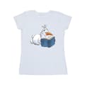 Pikkukuva 1 / 3: Disney Womens/Ladies Frozen Olaf Reading Cotton T-Shirt
