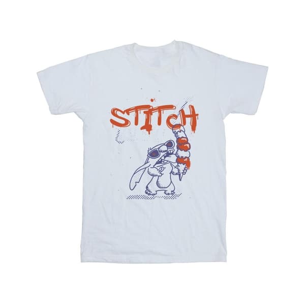 Disney Lilo & Stitch Ice Creams T-shirt i bomull för flickor White 9-11 Years