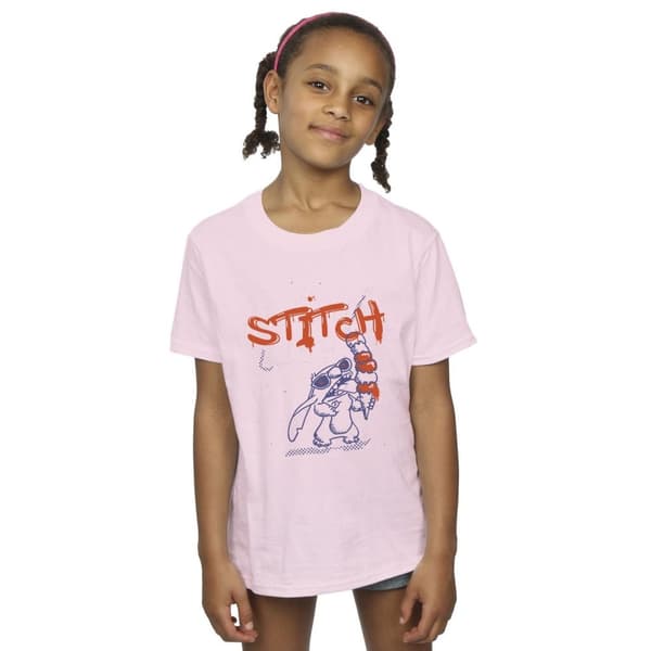 Disney Lilo & Stitch Ice Creams T-shirt i bomull för flickor