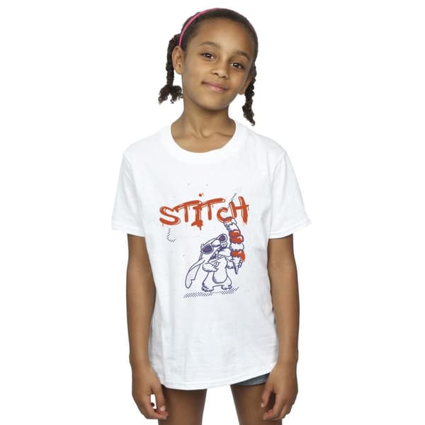 Disney Lilo & Stitch Ice Creams T-shirt i bomull för flickor
