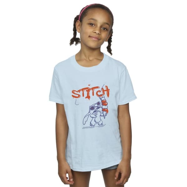 Disney Lilo & Stitch Ice Creams T-shirt i bomull för flickor