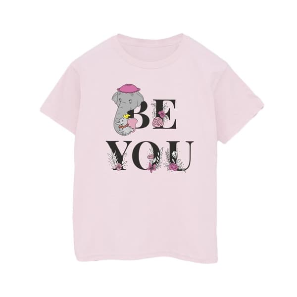 Disney Womens/Ladies Dumbo Be You Cotton Boyfriend T-Shirt