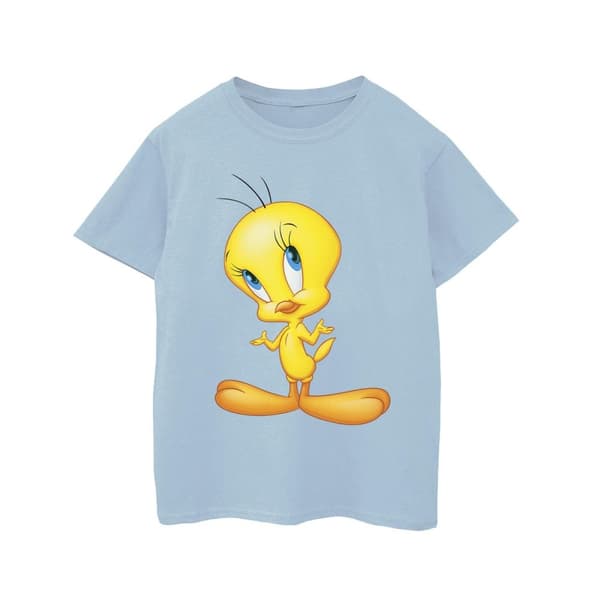 Looney Tunes Girls Tweety Standing Cotton T-Shirt